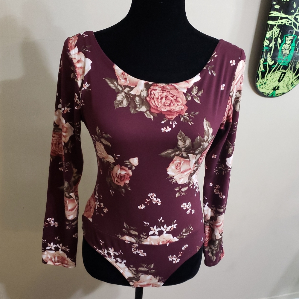 Royal Garden Floral Bodysuit